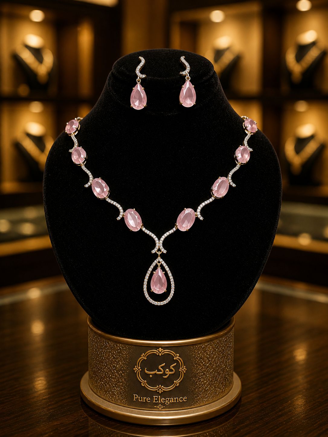Ruby Drop Elegance